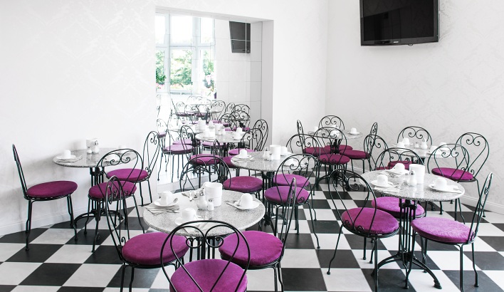 Hotel Bellevue am Kurfürstendamm: Frühstückssaal 